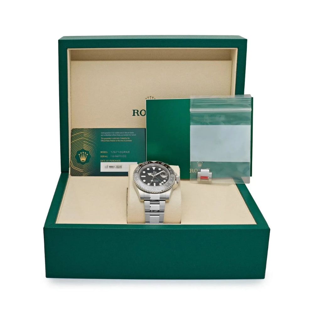 Rlx GMT-Master II Bruce Wayne 126710GRNR