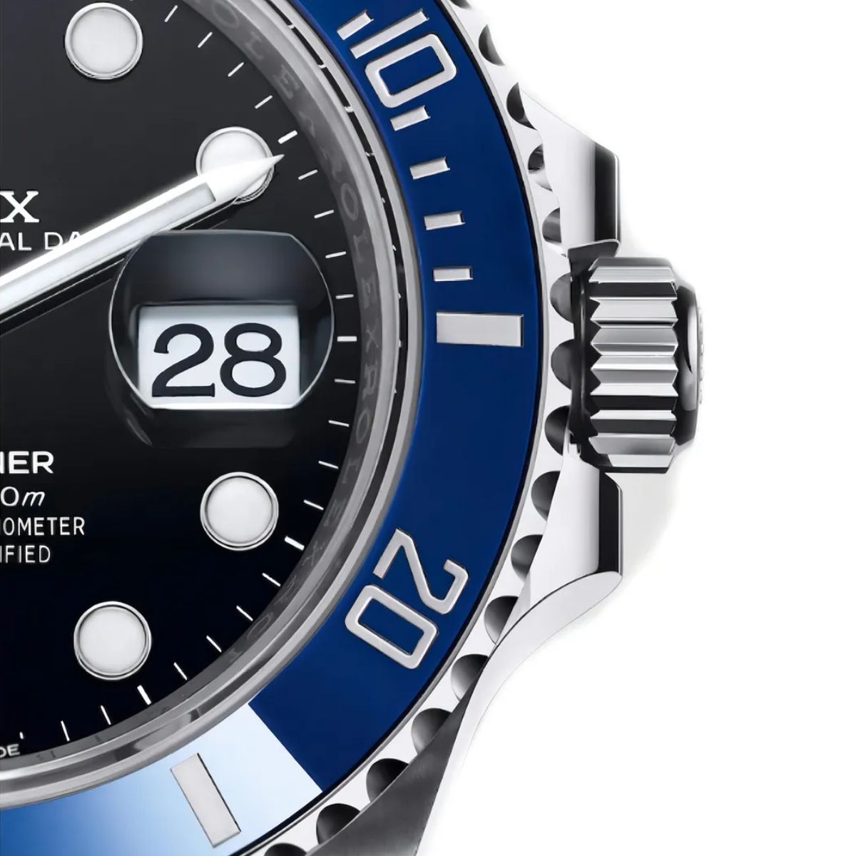 Rlx Submariner 126613LB "White Gold Black Dial"