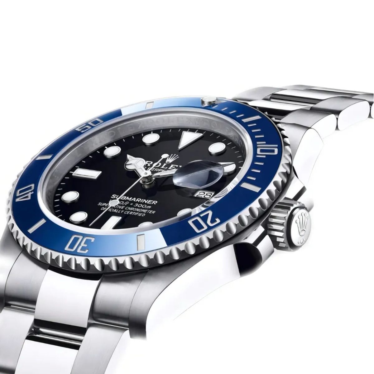 Rlx Submariner 126613LB "White Gold Black Dial"