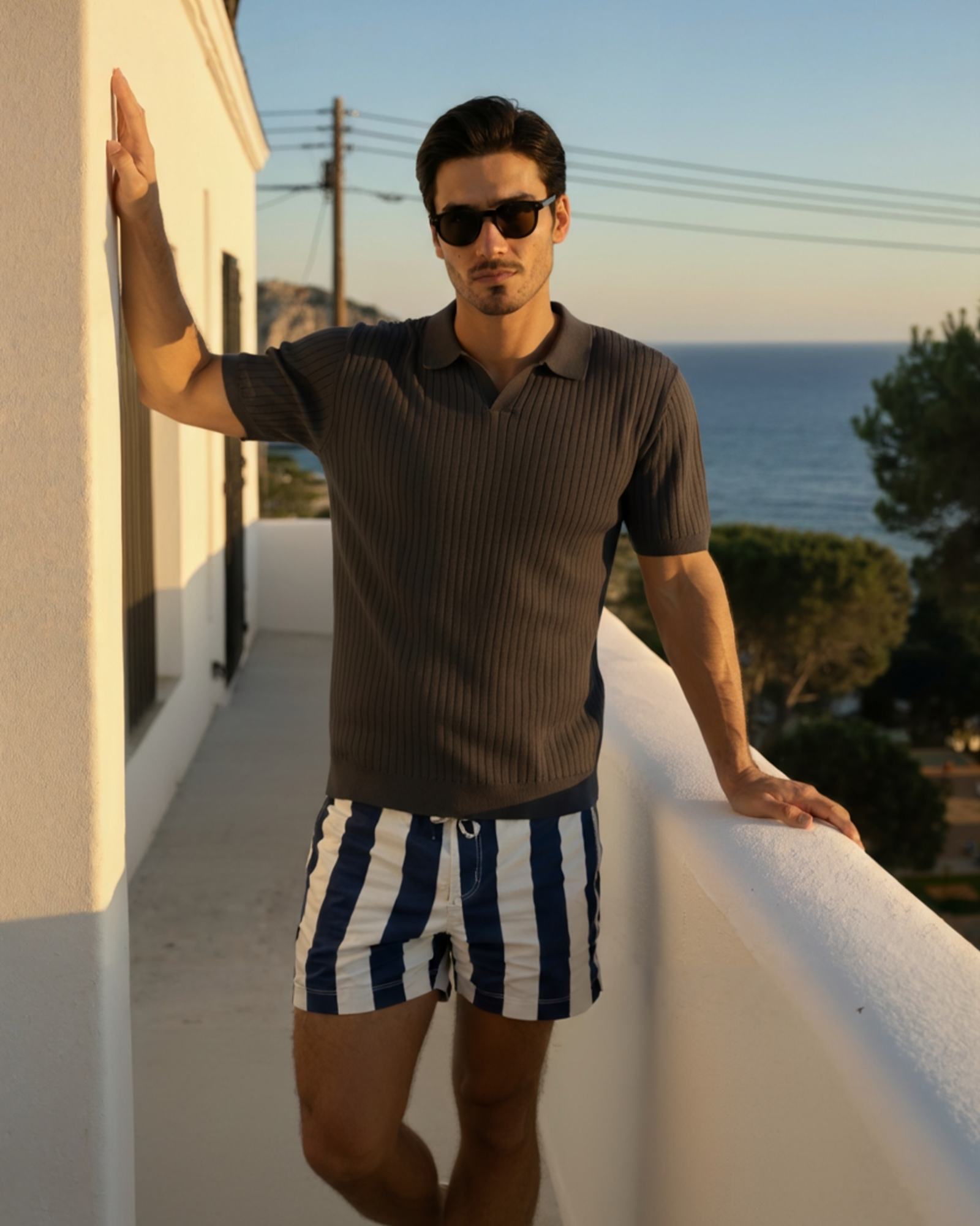 Premium Ribbed Polo