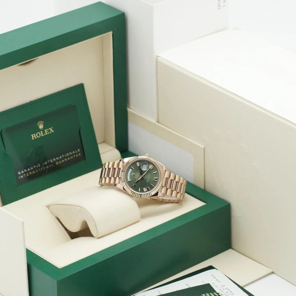 Rlx Day-Date 228238 “Green Ombre”