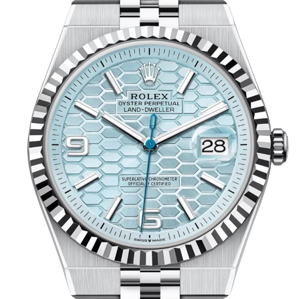 Rlx Land-Dweller 127336 "Ice Blue Dial" 40mm