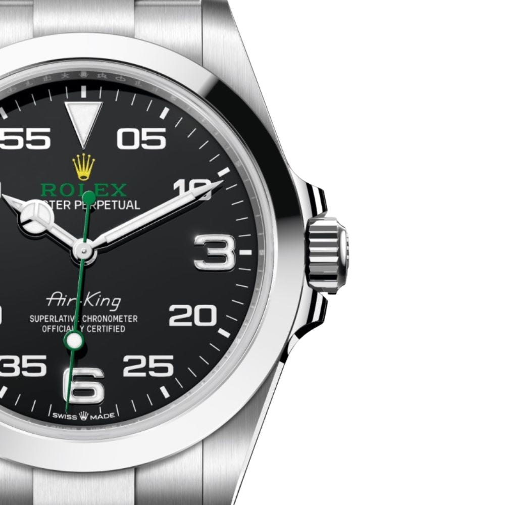 Rlx Air-King 126900 “Black Dial”