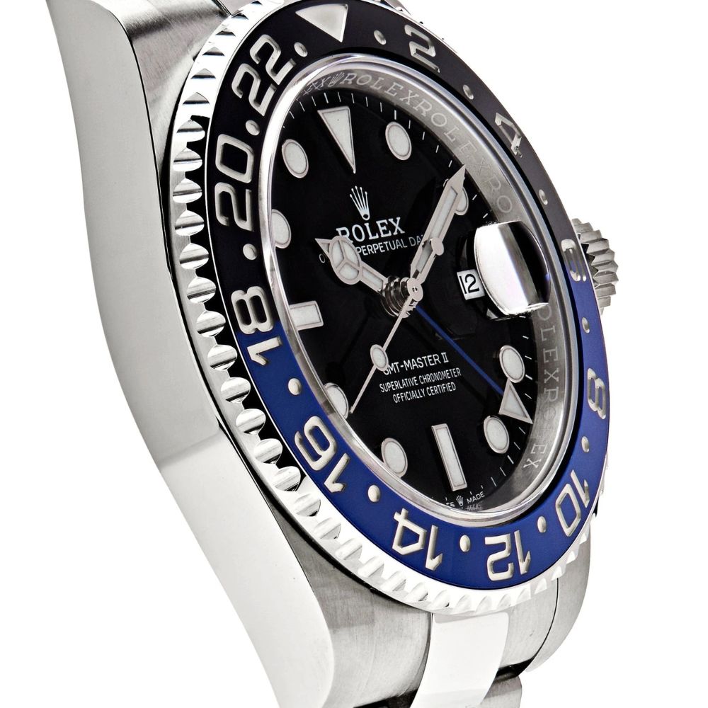 Rlx GMT-Master II 116710BLNR “Oyster Batman”